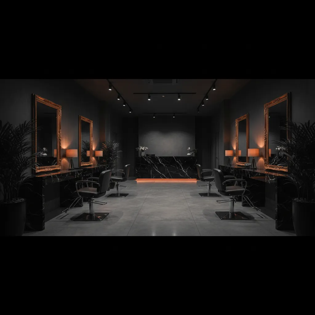Coiffures Gilbert salon interieur