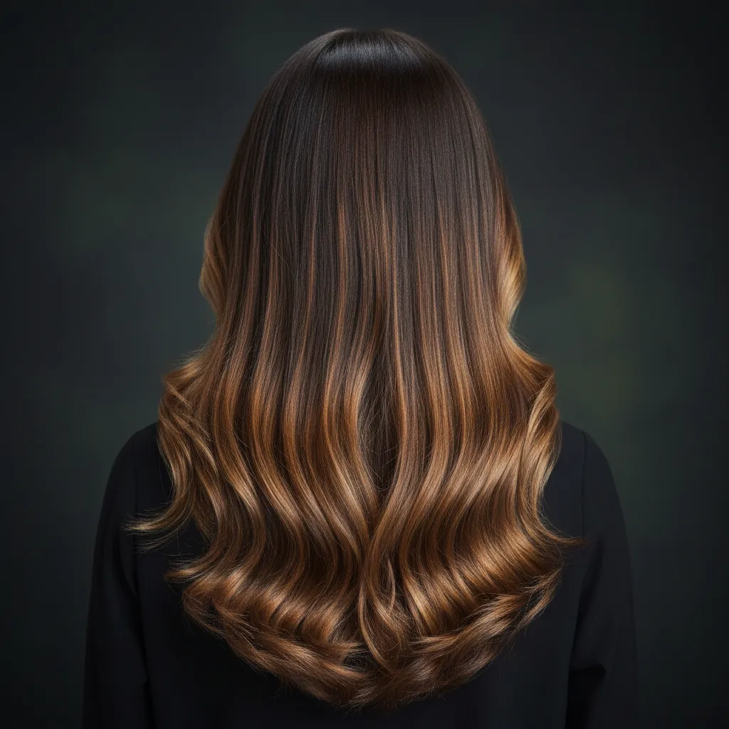 Balayage highlights